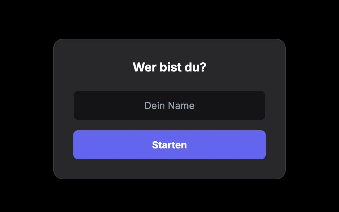 Review-Player fragt beim ersten Öffnen: Wer bist du?